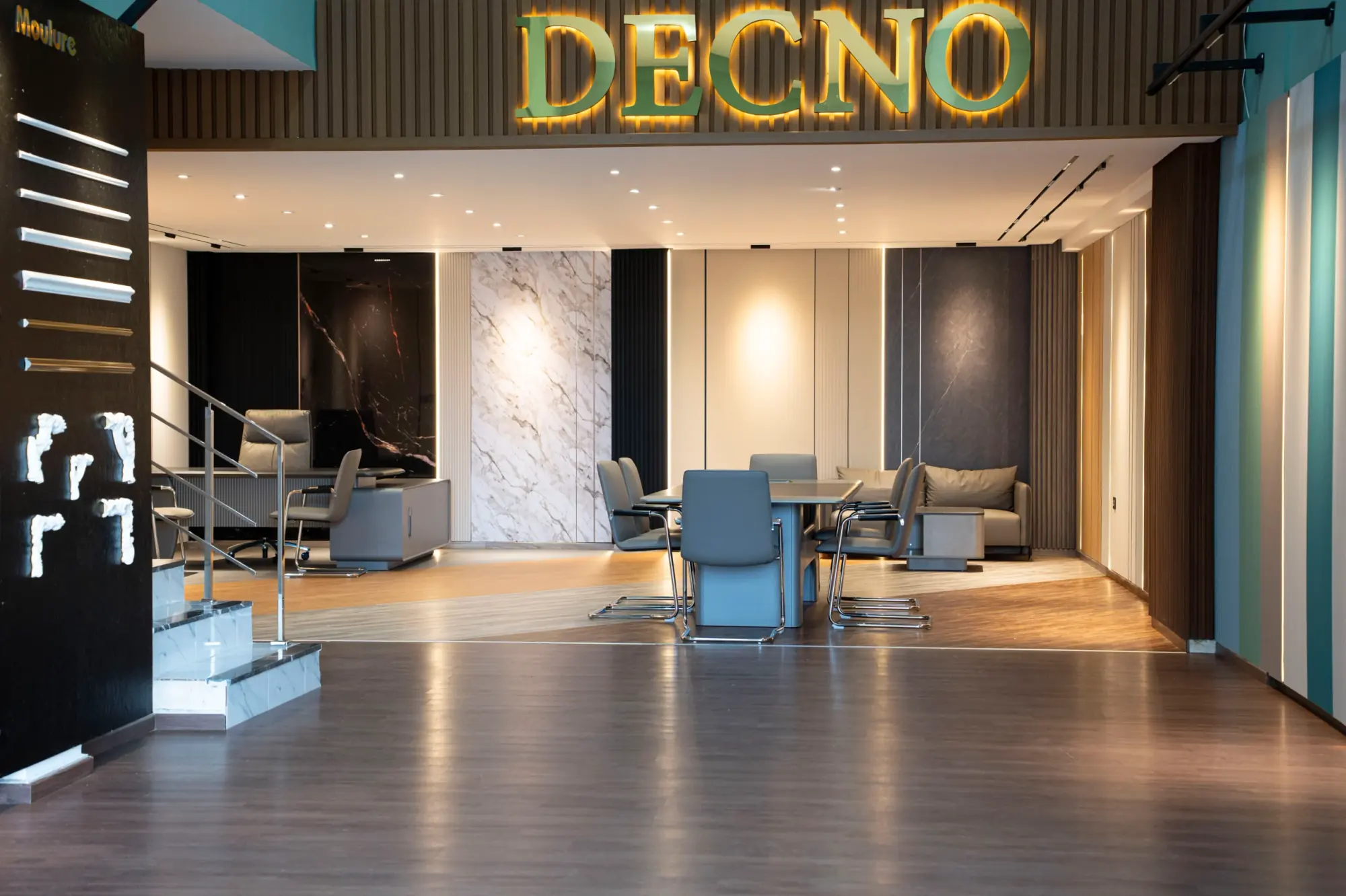 Le showroom DECNO à Ain Chock, Casablanca