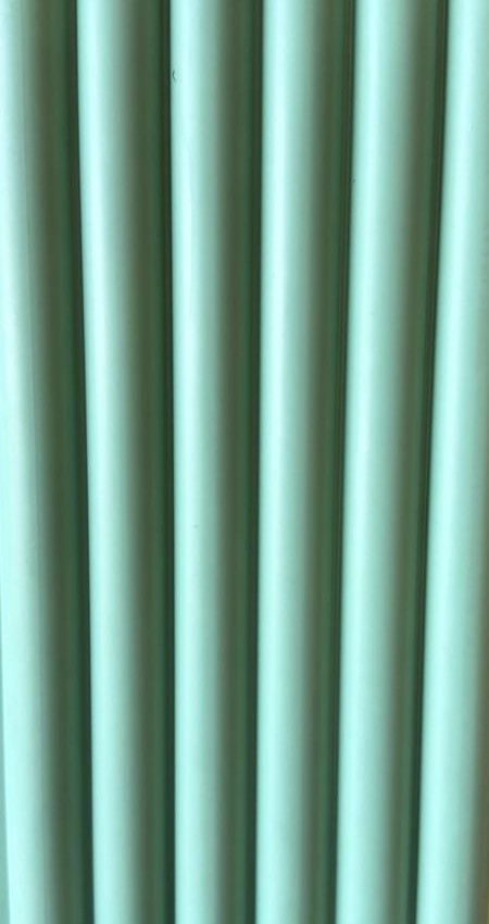 Bardage Mural PVC Lames Arrondies Vert Menthe — Round Board KX-20 — Lames arrondies — Round Board DECNO