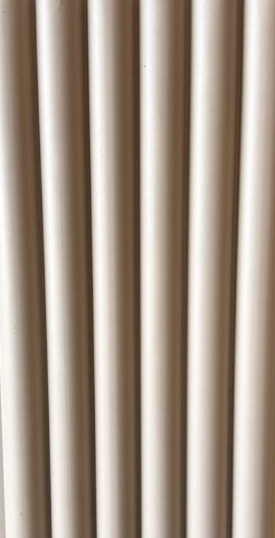 Bardage Mural PVC Profil Rond — Round Board KX-08 — Lames arrondies — Round Board DECNO
